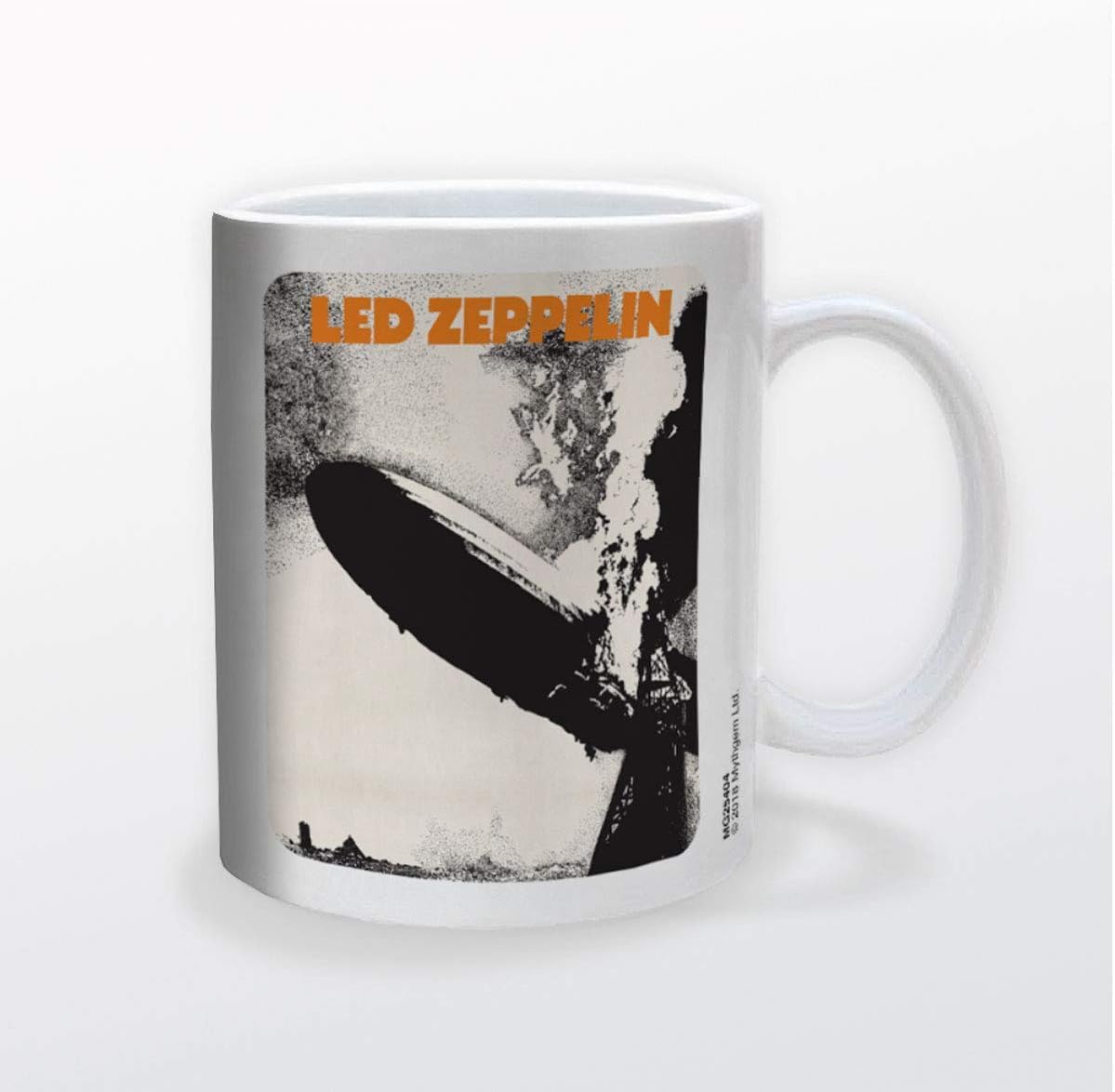 Pyramid America Led Zeppelin - Stairway to Heaven Coffee Mug - 11 oz Ceramic Coffee Mug for Coffee, & Milk Tea - Perfect Addition to Your Kitchen, Home Essentials or Gaming Desk