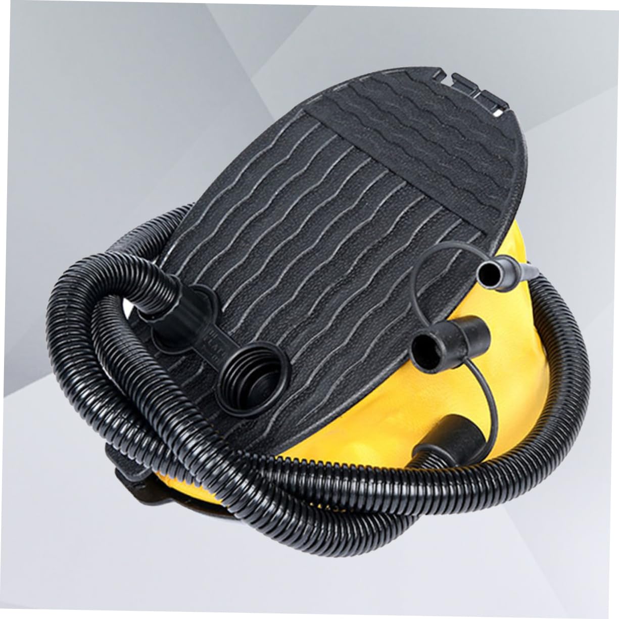 Foot Bellows Air Pump Inflator, Plastic, Inflate and Deflate with 3