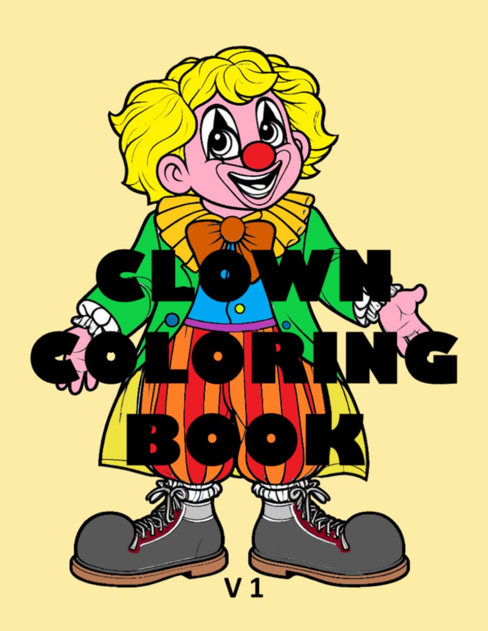 CLOWN COLORING BOOK V1