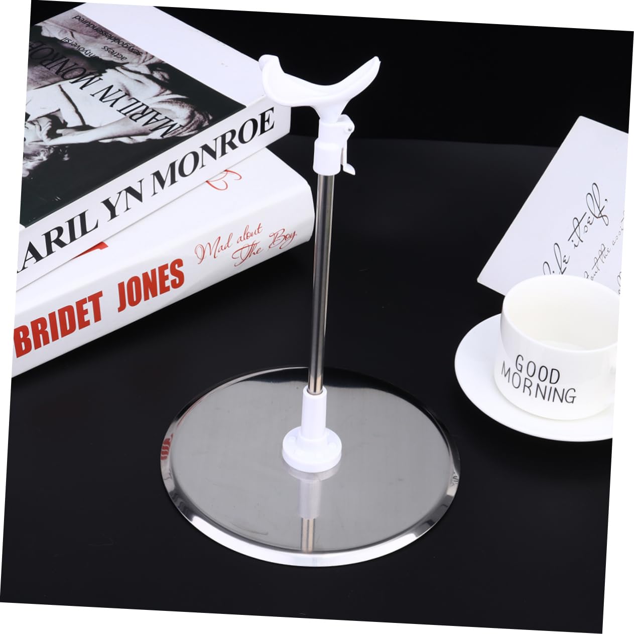 SUPVOX Standing Bracket for Dolls Adjustable Doll Stand Holder Metal Rack for Boys and Girls