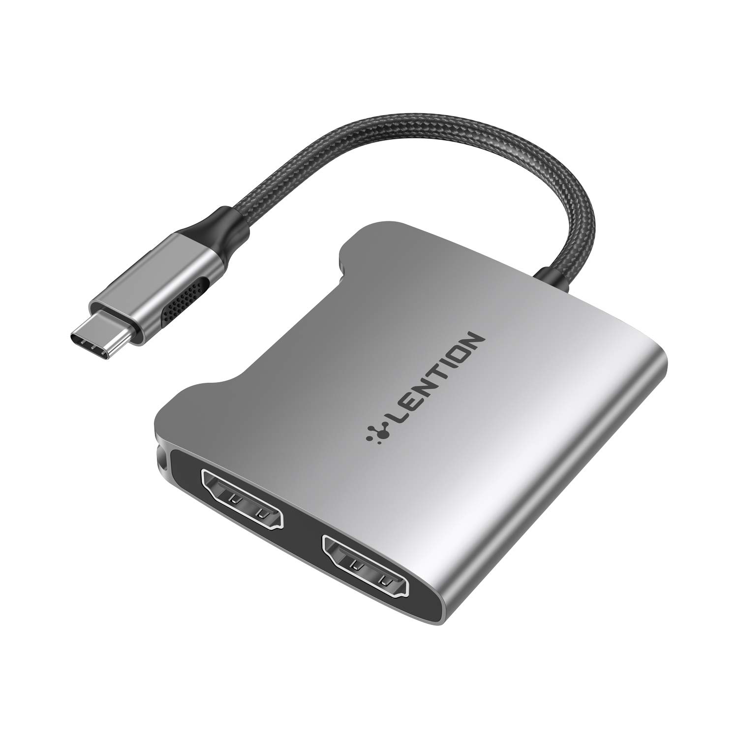 LENTION USB C to Dual HDMI Adapter 
