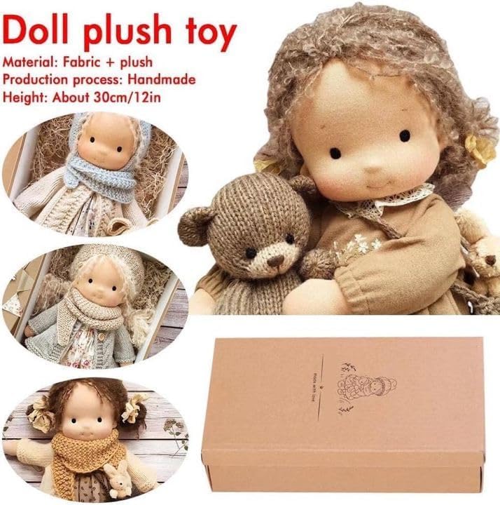 Amazon.co.jp: Wegodal ハンドメイドウォルドルフ人形 12インチ