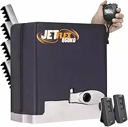 Motor De Portão Eletrônico Residencial DZ STARK 650 KG JETFLEX KL (Z18) PPA BIVOLT 2tx 4,5m