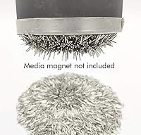 Vista 4 de Pasadores de medios de tamboreado de acero inoxidable de 2.5 libras para tamboreador, 0.039 pulgadas de diámetro, 0.255 pulgadas de longitud