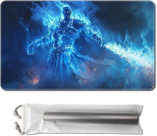 Miniatura 38 de MTG - Tapete de juego de 24 x 14 pulgadas, bolsas de almacenamiento con parte trasera antideslizante, ideal para entusiastas