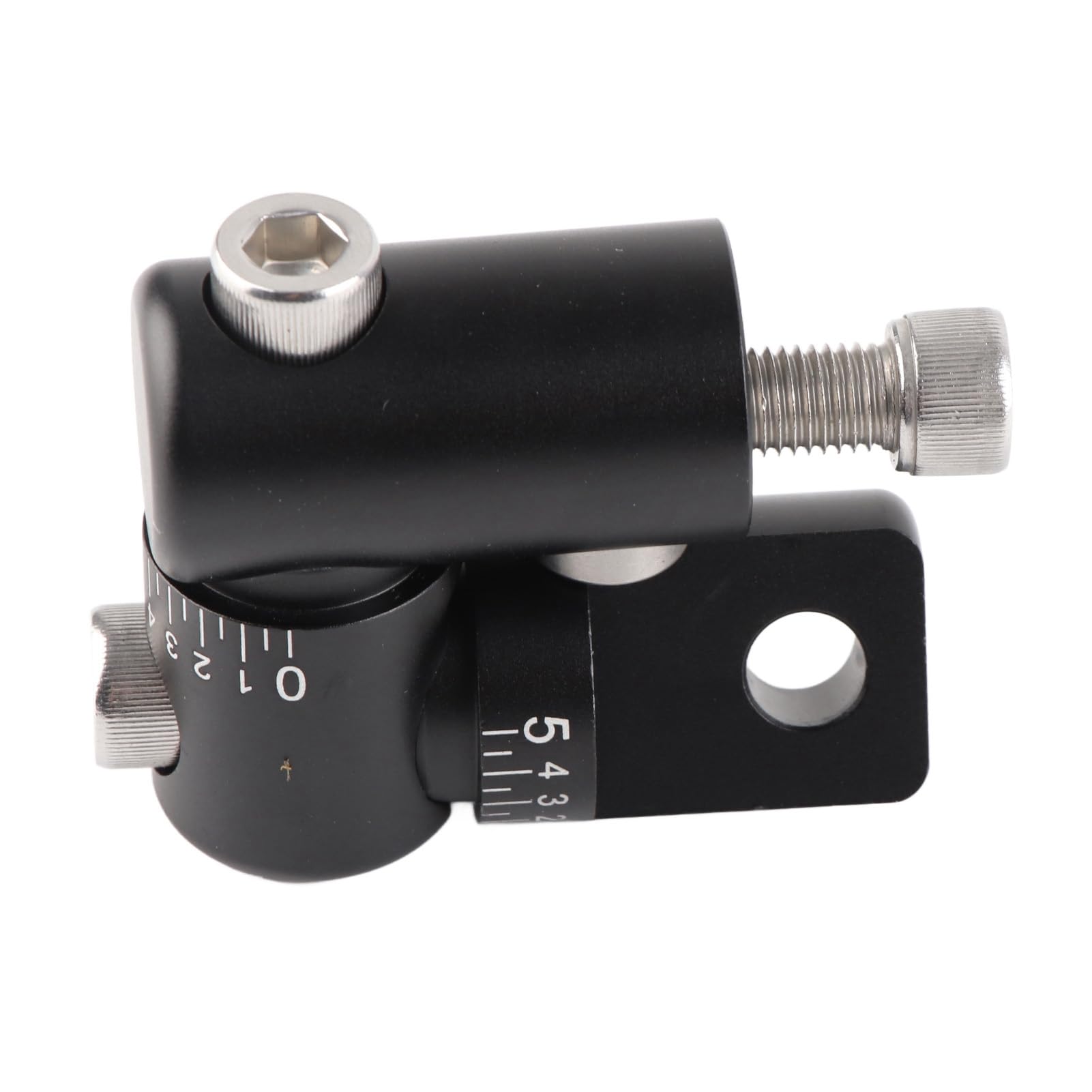 Compound Bow Rod Stabilizer Adjustable VBar for Increased Accuracy Suitable for CompoundRecurve Bows Black