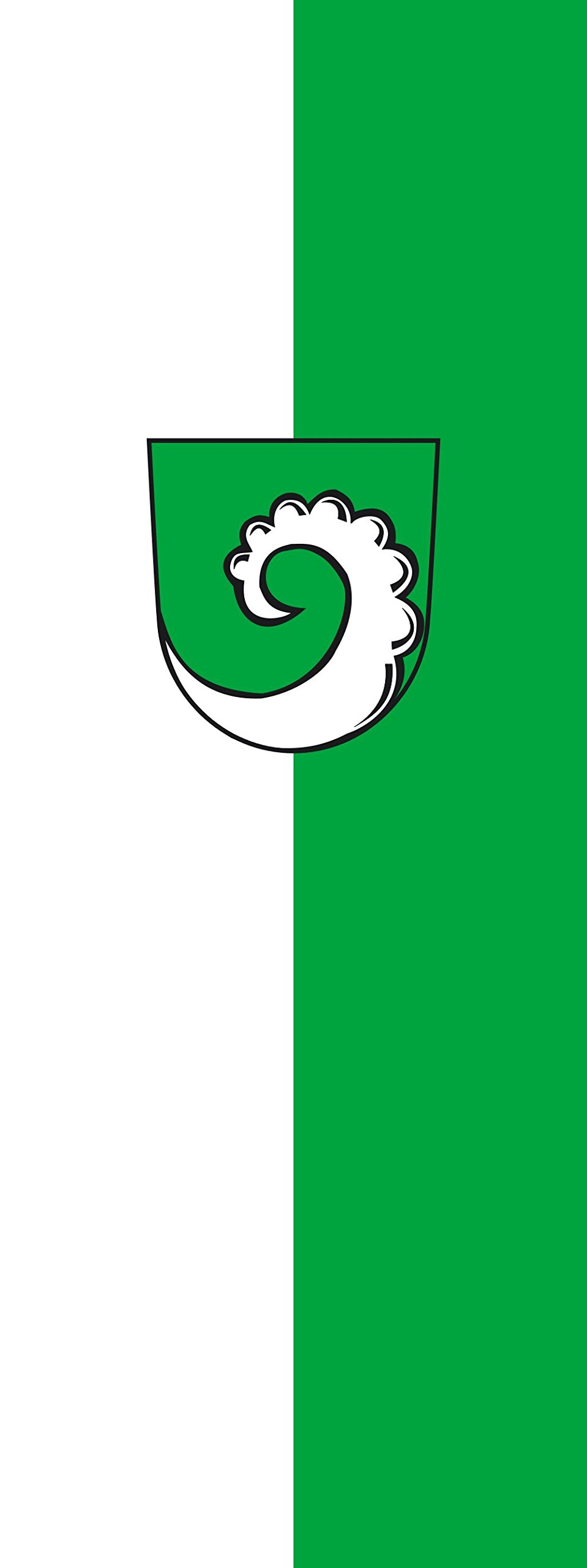 Drapeau Gruibingen vertical de 6m² pour pavoiser vos grands événements