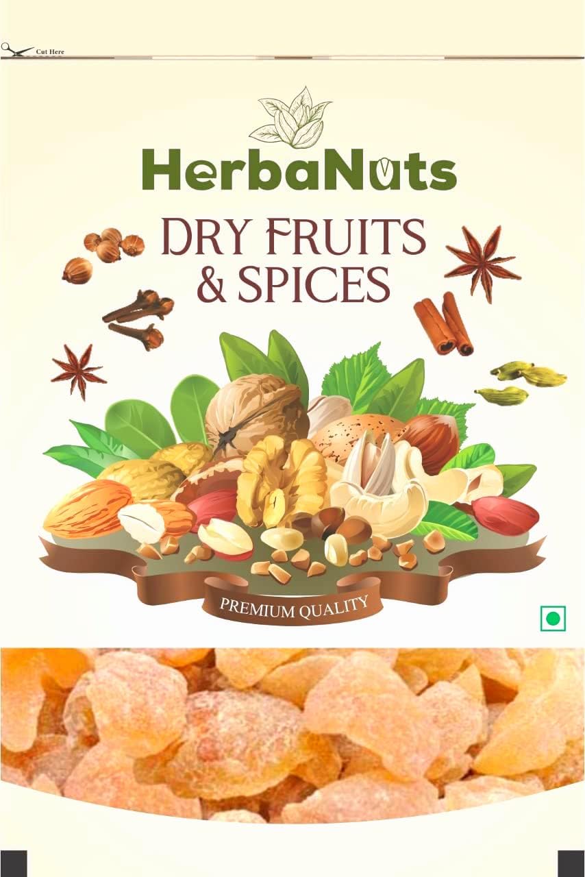Herbanuts Dried Dry Sweet Amla 1Kg, Candy (Indian Gooseberry), Amla Sweet Candy, Gooseberry, Amla Candy, Organic Dry Indian Gooseberry