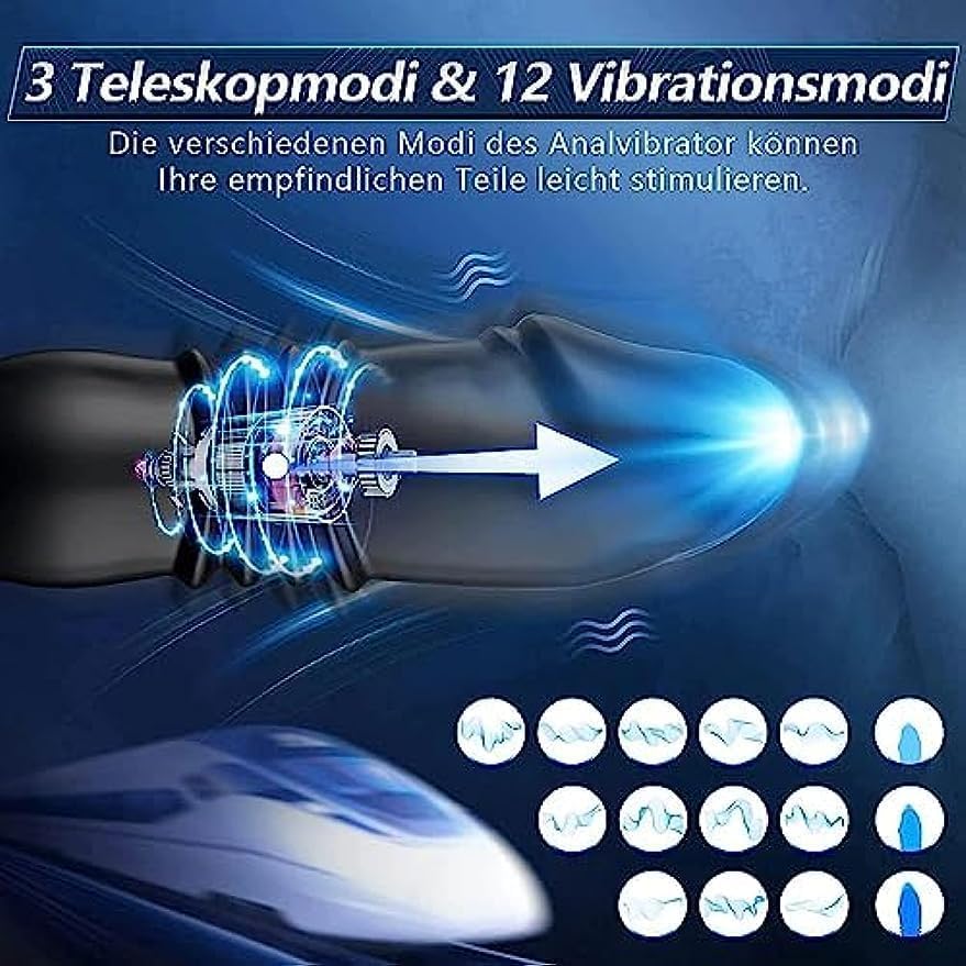 Stimulateur de prostate vibrant pour homme masseur anal