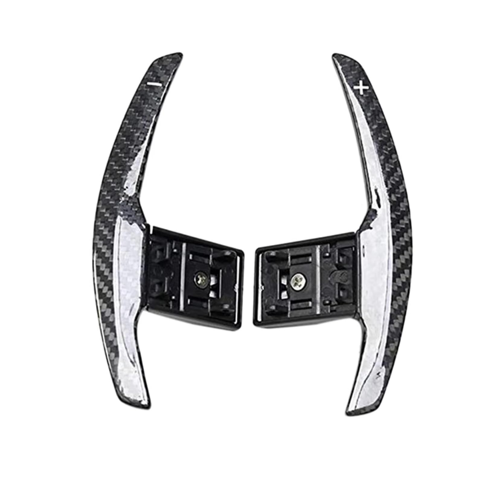 Fissi Compatibile Con BMW Per F25 X3 2013 2014 2015 2016 2017 2018 Cambio Al Volante In Fibra Di Carbonio Nero Lucido Per Auto