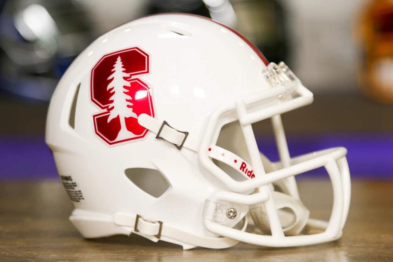 Stanford Cardinal Riddell Speed Mini Football Helmet