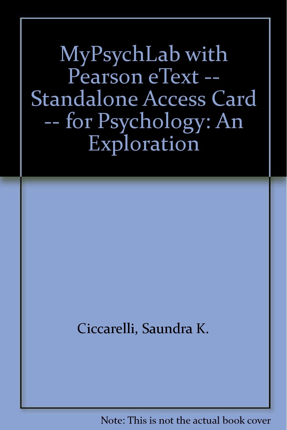 Buy MyLab Psychology with Pearson eText Standalone Access Card for