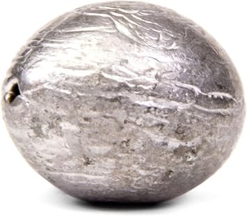 Bullet Weights Egg Sinkers Fishing Weights | Smooth Slip Design for Freshwater & Saltwater | Ideal for Catfish | All Around Sinker for Variety of Fishing Applications | Multiple Size Options