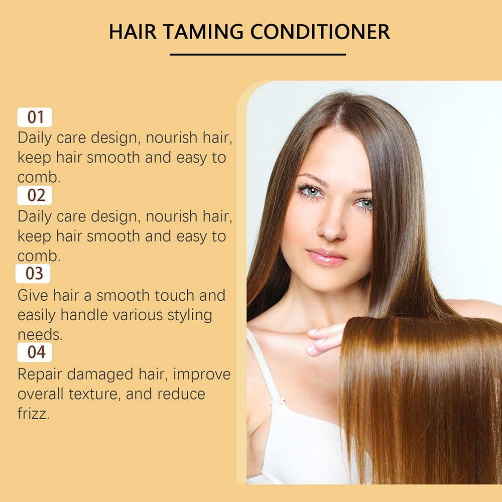 Feuchtigkeitsspendende Haarspülung zur Frizz-Kontrolle