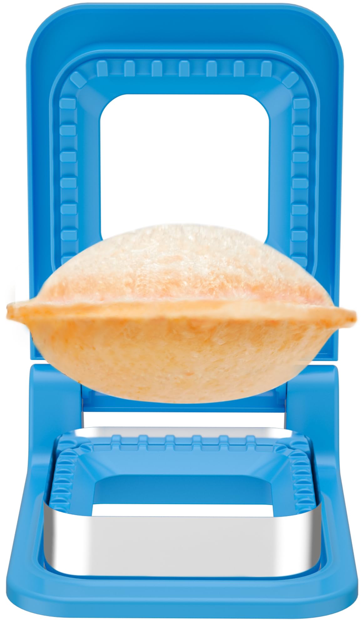 HiYZ Sandwich Cutter and Sealer - Square Stainless Steel Decruster Sandwich Maker - Peanut Butter and Jelly Crustless Sandwich Bread Pancake Maker Cookie Cutter for Kids Children Boys Girls