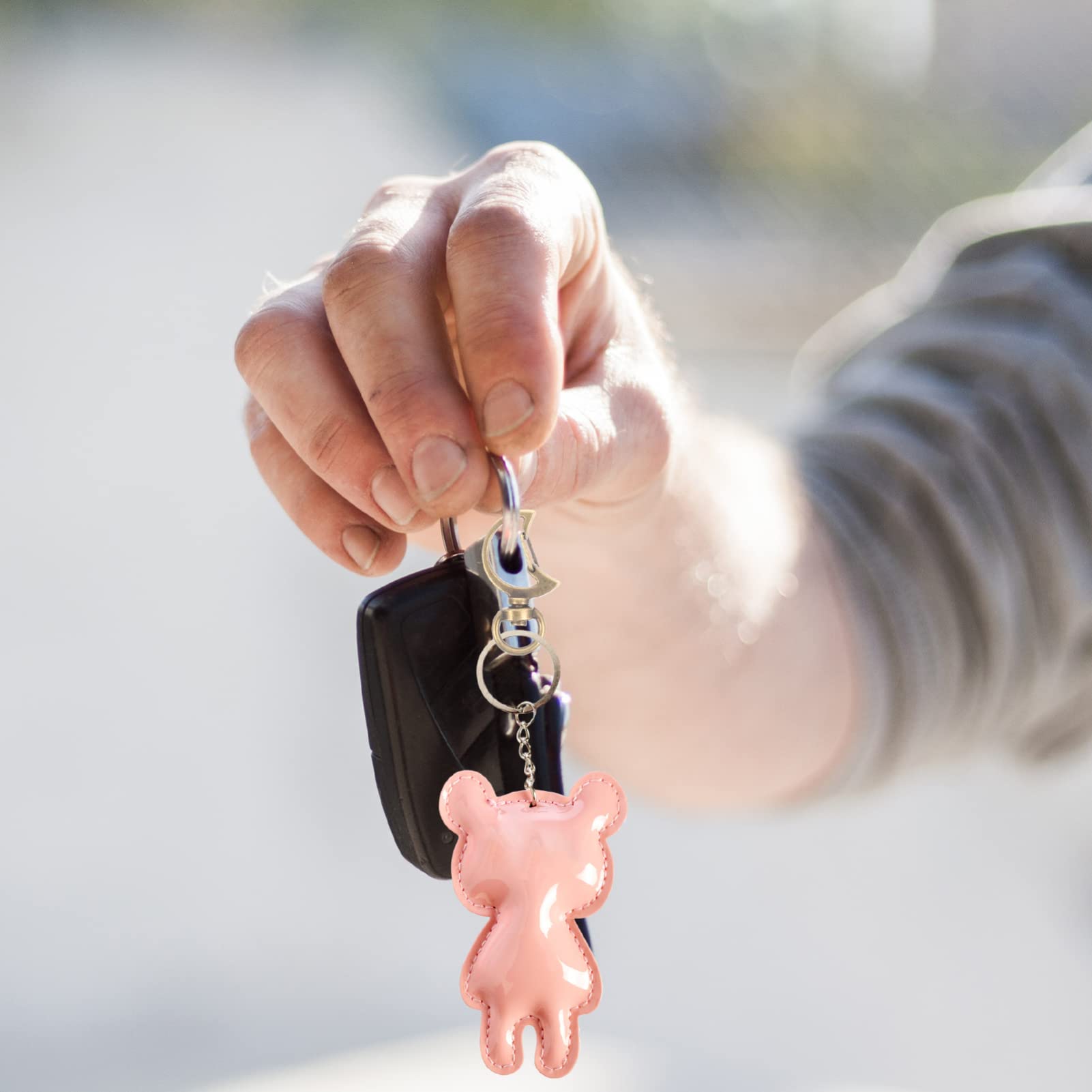 Gogogmee Zinc Alloy Keychains Bulk Swivel Clasps Rings Lobster Clasps Lanyard Snaps for DIY