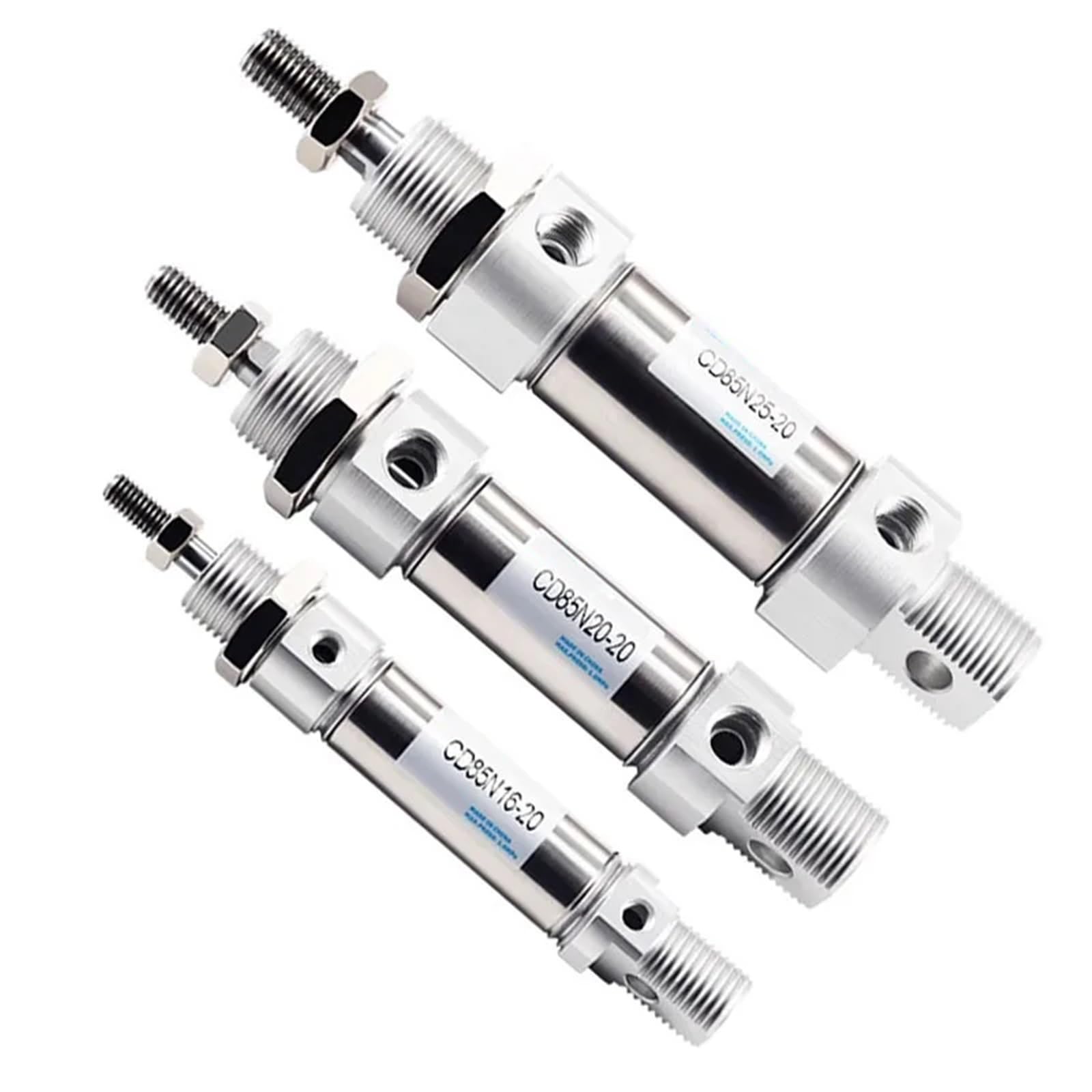 Vérin pneumatique C85N mini actionneur air comprimé ISO double effet St 75mm