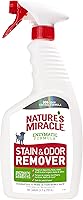Nature's Miracle Dog Stain & Odor Remover Enzymatic Formula 24oz - Citrus Scent for Urine, Vomit, Carpets & Furniture
