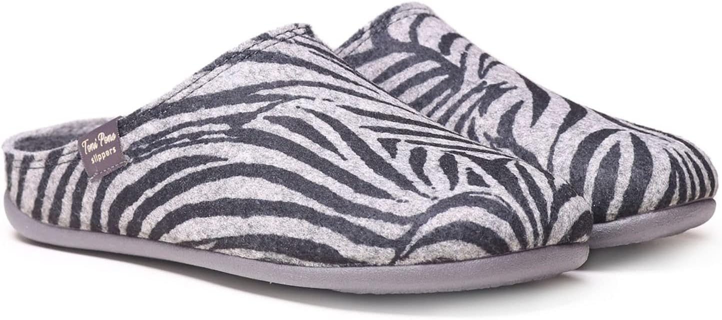 Felt Clog Slippers for Women by TONI PONS