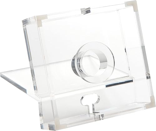 Miniatura 6 de russell+hazel Soporte acrílico para bloque de teléfono, organización de escritorio y suministros de oficina, 4 pulgadas de ancho x 4 pulgadas de