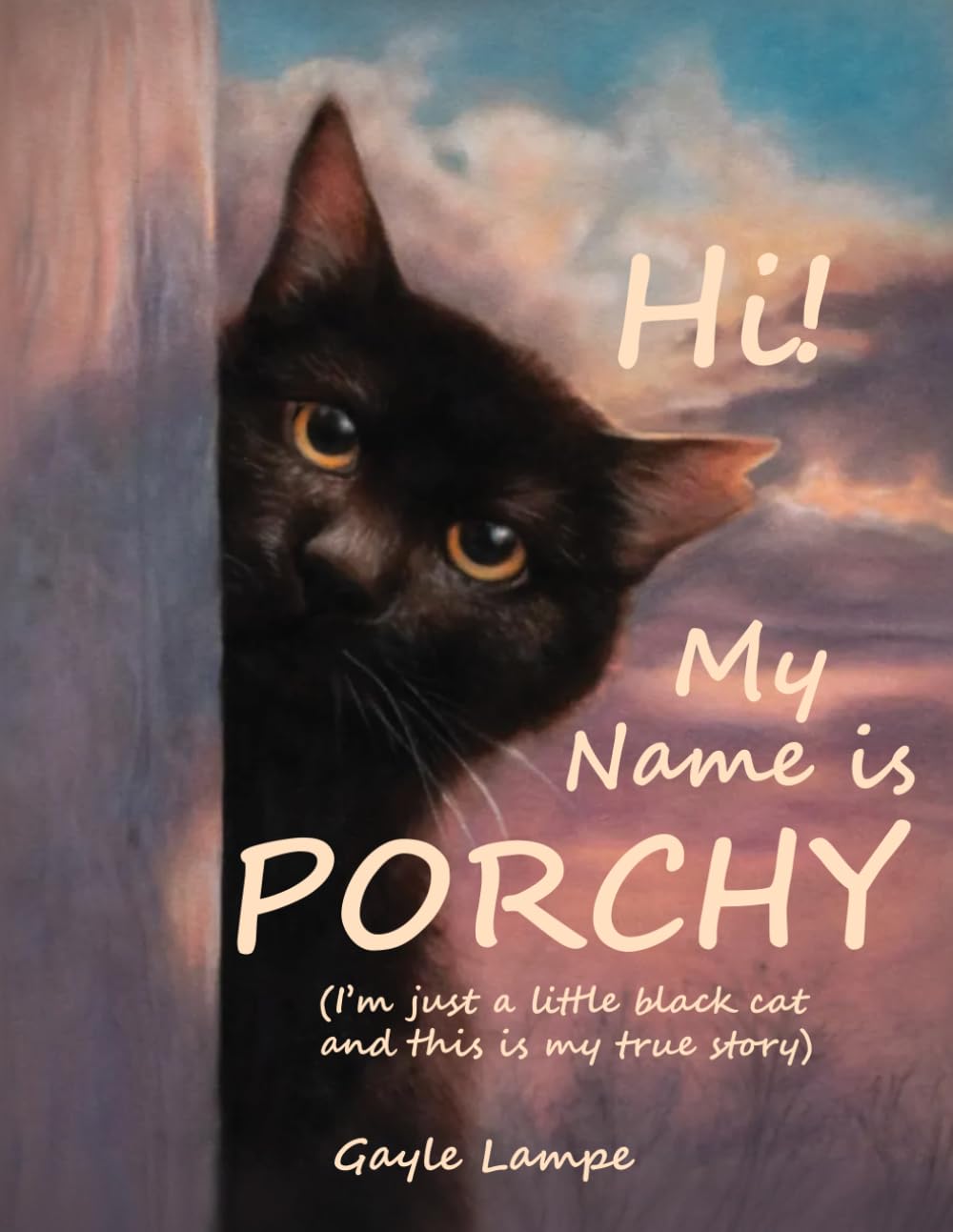 Hi! My Name is Porchy: I’m just a little black cat and this is my true story