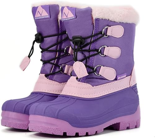 Miniatura 2 de Nova Mountain - Botas de nieve para niños pequeños, para invierno