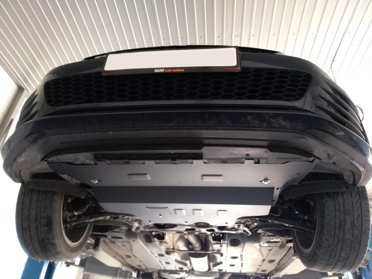 Protezione sottoscocca in acciaio Scut Protection per motore e cambio compatibile con VW Golf 7 - cambio automatico (2012-2019) Scut Protection