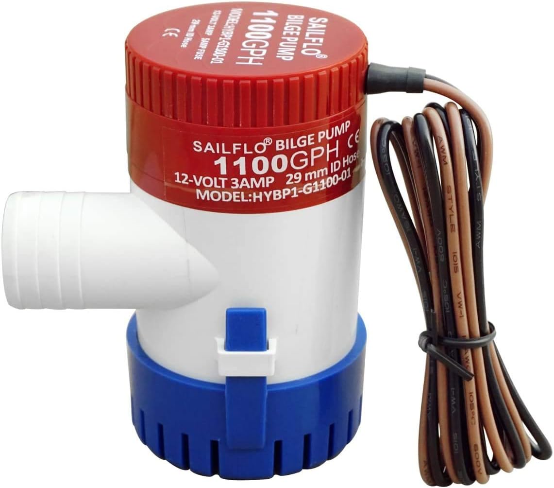 SAILFLO Bilge Pump 12 Volt Bulge Pump Sump Pump 12v Marine