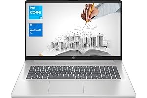 HP 17 Touch Laptop: Stay Connected, Work Efficiently