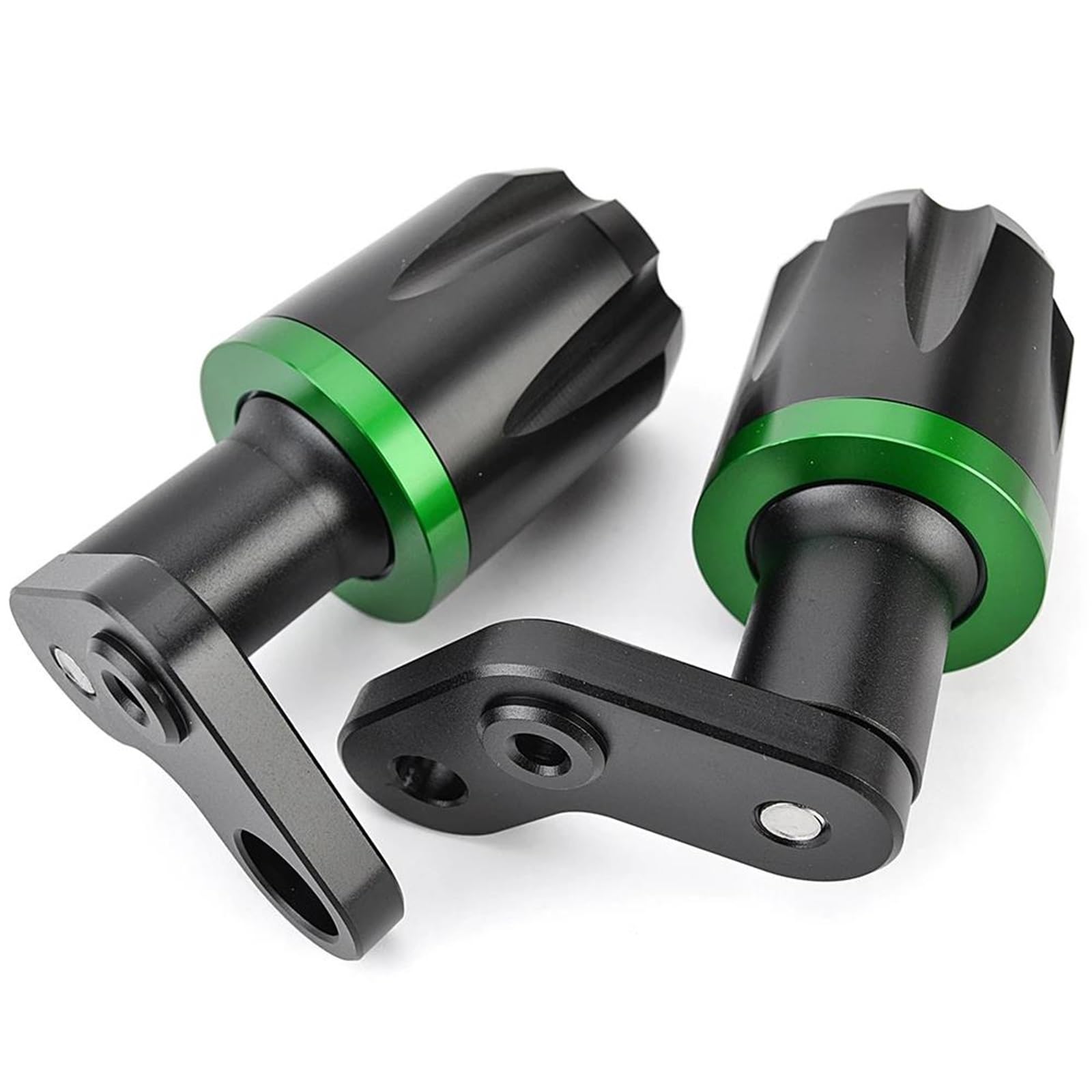 Motorrad-Absturzsicherung, Rahmenschutz, Verkleidungsschutz, Crash Pad, Für Kawasaki Für Ninja ZX6R ZX-6R ZX 6R 2024 2025 Verkleidungsschutz Sturzpads(Schwarz)