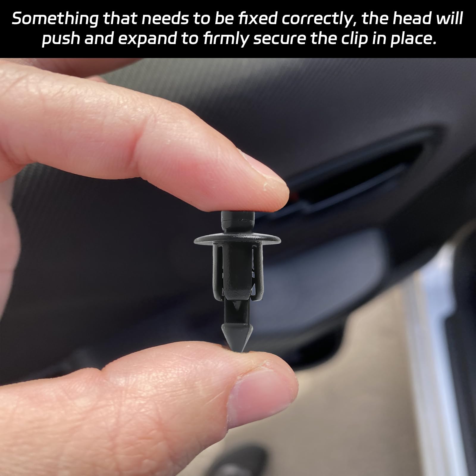 Rivetti Plastica 7mm Clip Di Plastica 7mm Per Moto - Rivetti Per Carenatura Suzuki E Atv Confezione 20pz H 1085823 - Foto 3