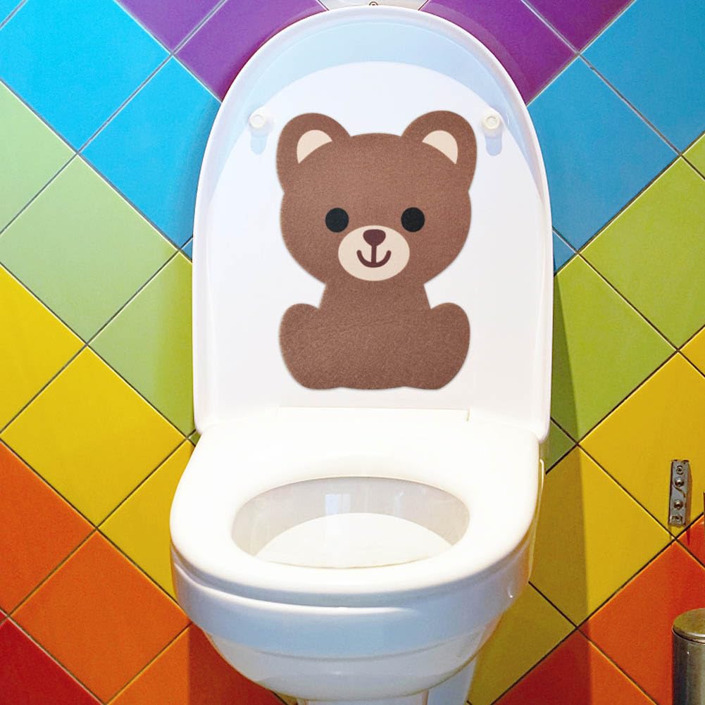 Sticker Autocollant Pour Abattants Toilette Modèle POP