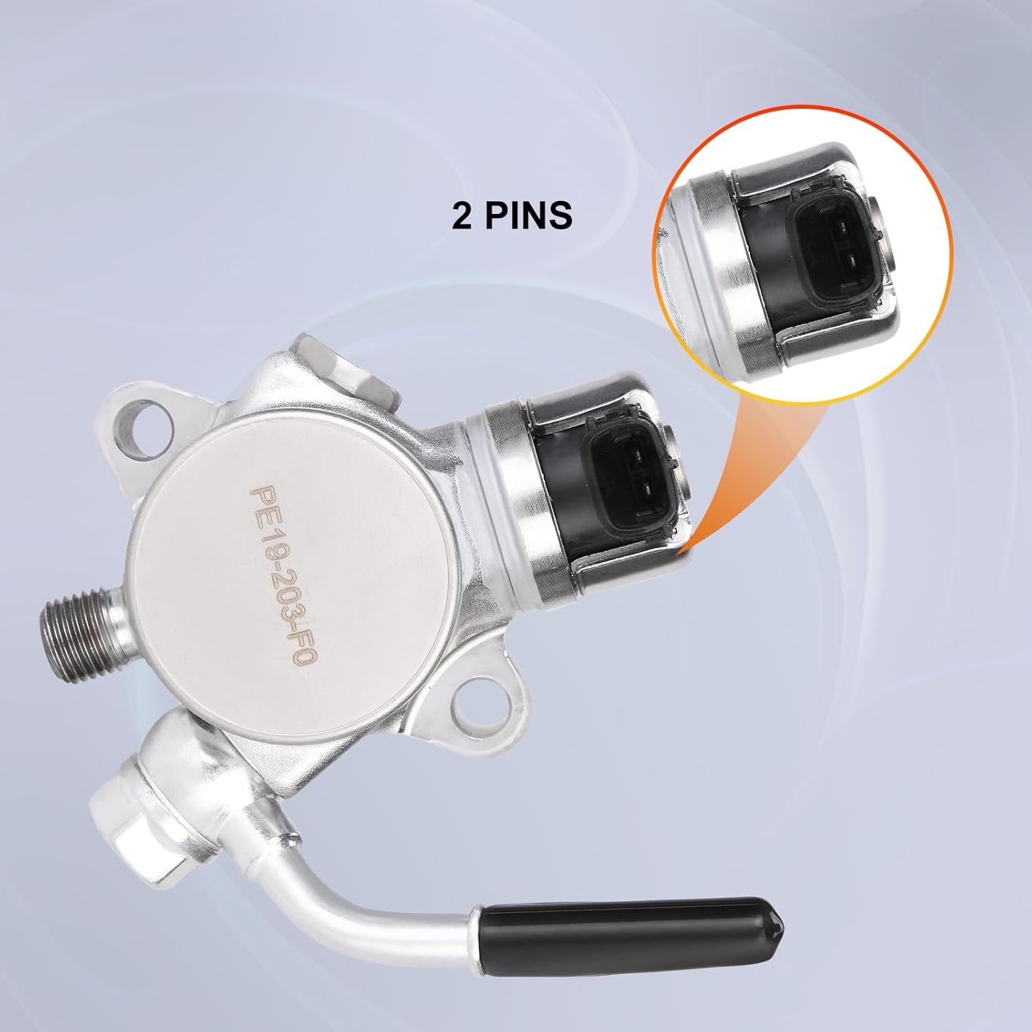 PAPAPARTS High Pressure Fuel Pump Compatible with Mazda 3 2012-2018 for Mazda 6 CX-5 2.0L 2.5L 2014-2017