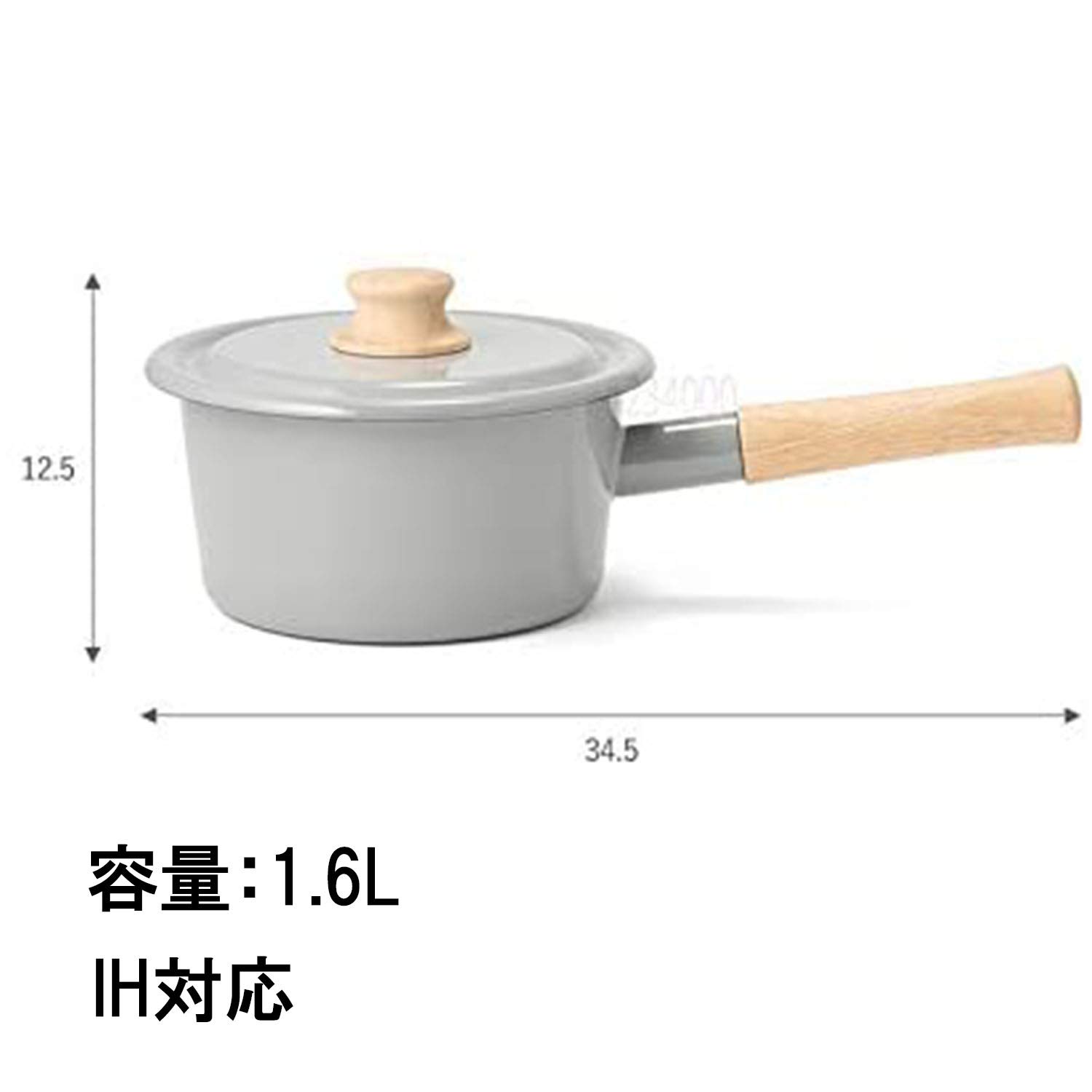 新品未使用　LE CREUSET ホワイト　コットン　ソースパン　16 片手鍋 Amazon｜ル・クルーゼ(Le Creuset) ホーロー 片手鍋 EOS ソース