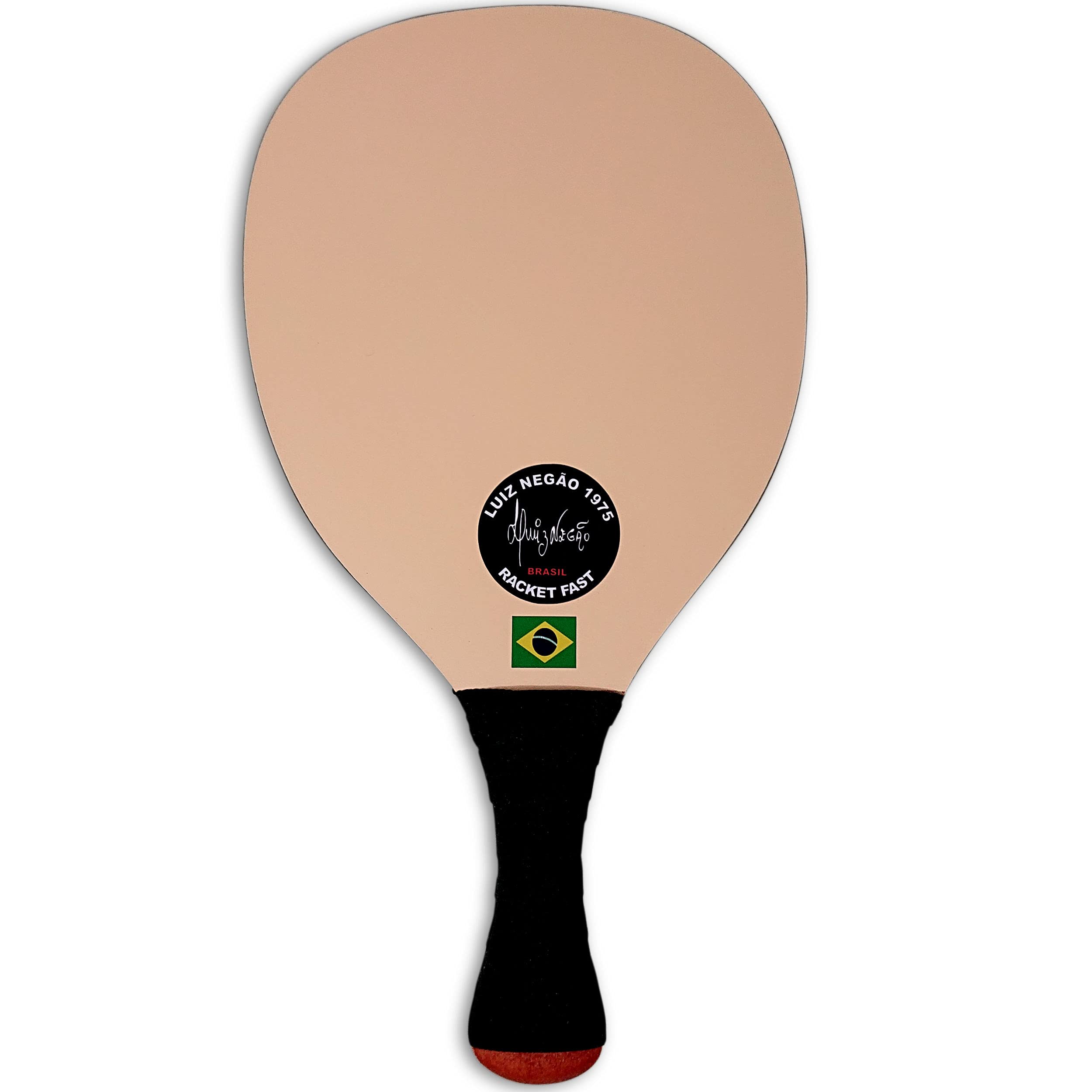 Frescobol One Luiz Negao Grega Paddle. Pro, Ultra Light Single Racquet Made in Brazil.