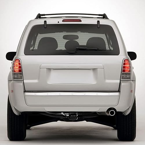 Miniatura 7 de DNA Motoring TH-N-010 - Receptor de enganche de remolque de acero clase 3 de 2 pulgadas con pasador de enganche + clip compatible con 05-12 Escape,