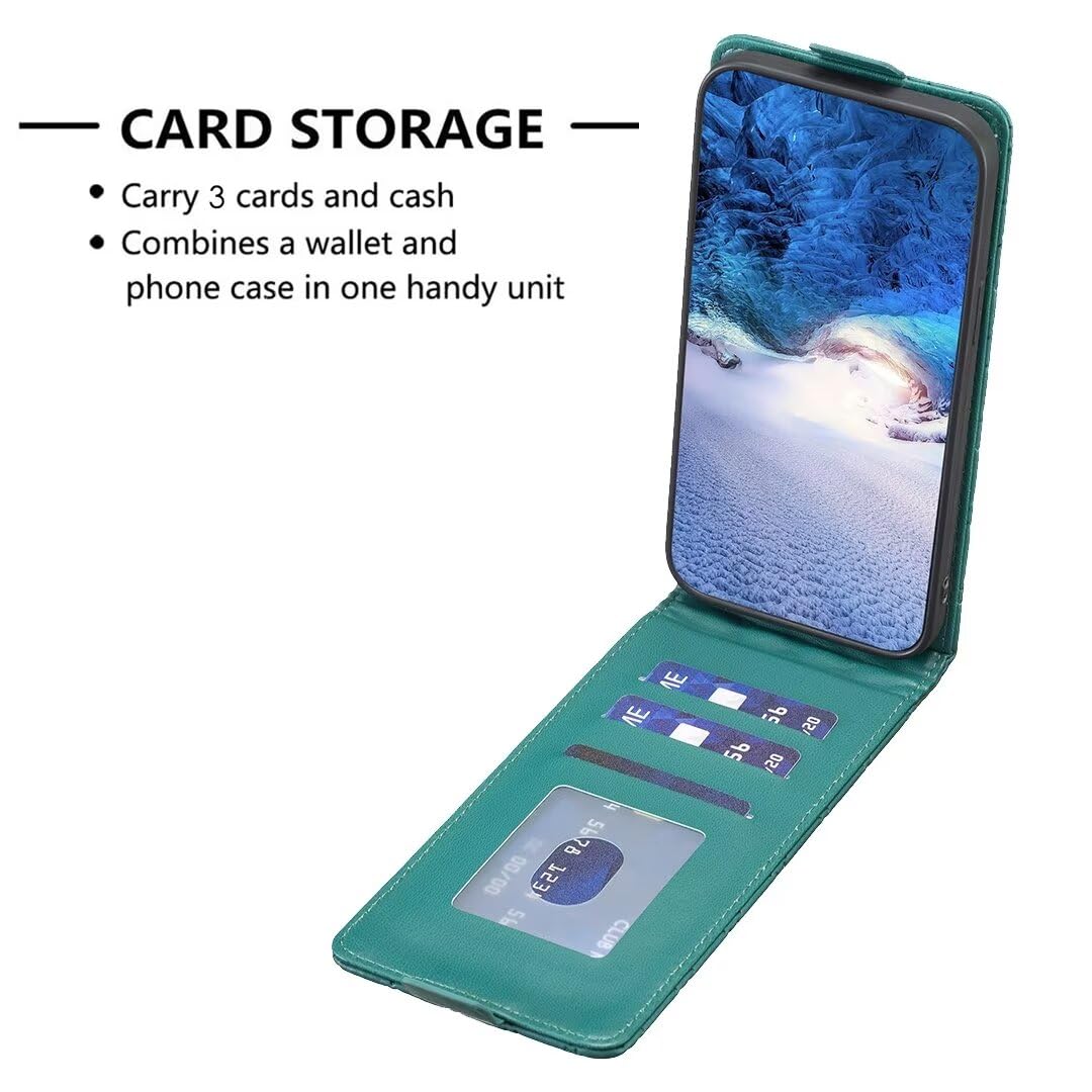 GoodcAcy Custodia per Xiaomi Redmi Note 9 Pro/Redmi Note 9 Pro Max/Redmi Note 9S Premium Pelle PU Portafoglio Flip Libro Libretto Caso[Slot per Scheda][Funzione di Supporto] Bumper Cover,Verde