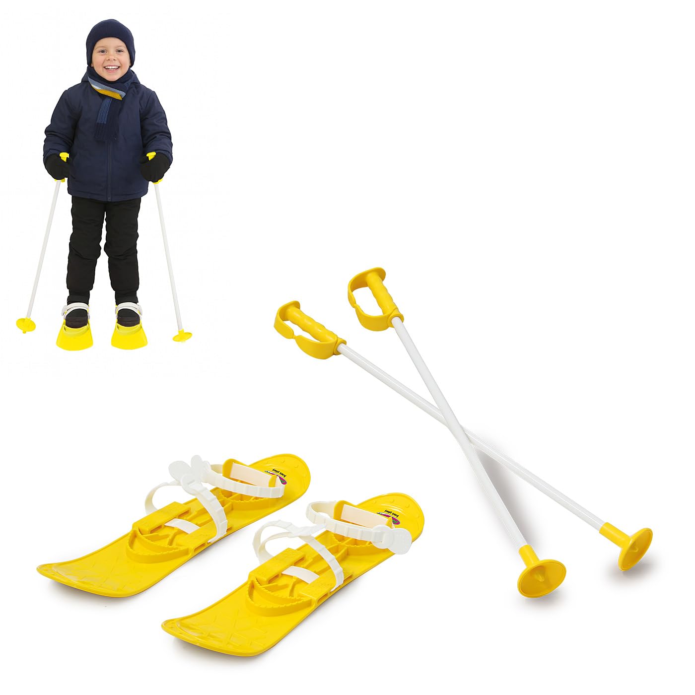 Jamara Snow Play Funny Carve 1st Step 42cm Amarillo