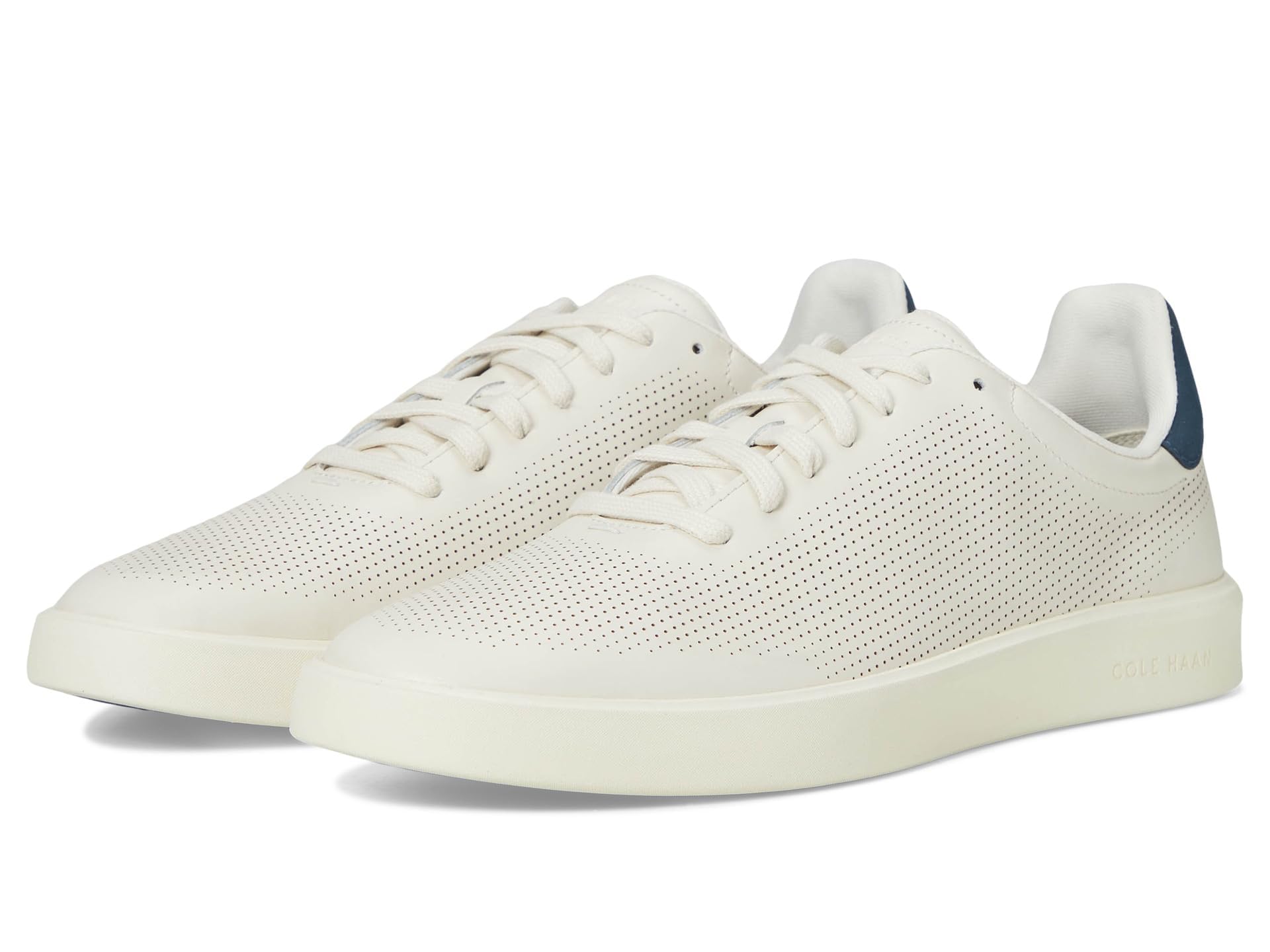 Cole Haan Grand Crosscourt Daily Laser Trainers UK 7 Ivory