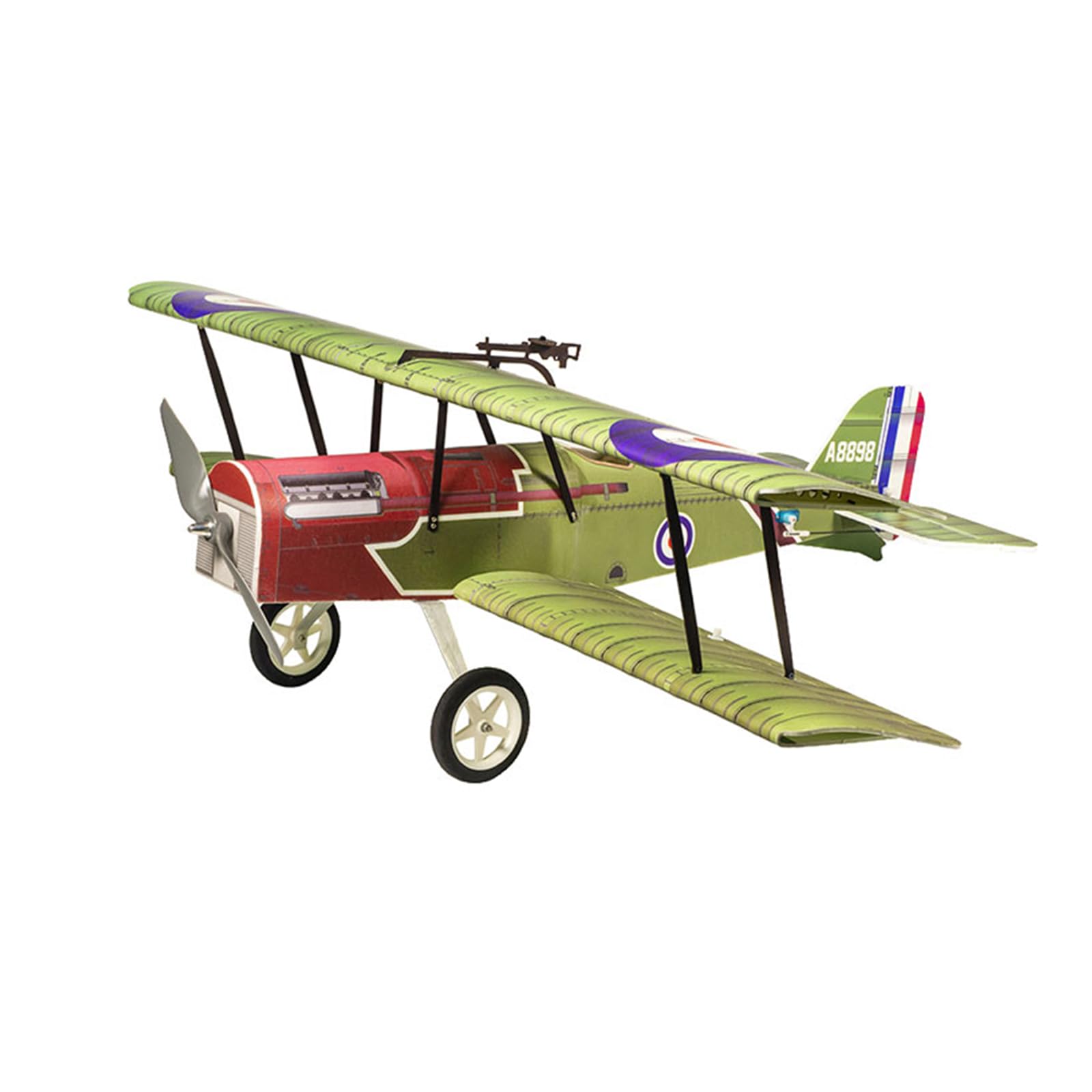 Dancing Wings Hobby E33 S.E.5A 800mm Wingspan PP Foam Airplane Fixed Wing Biplane Warbird KIT/KIT+Power Combo - KIT