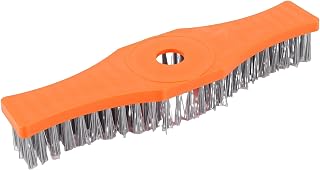 Keenso Nylon Cleaning Brush for Lawn Mower Efficient Scrub Tool for Deck Garden Tile Cleaner with Durable Design
