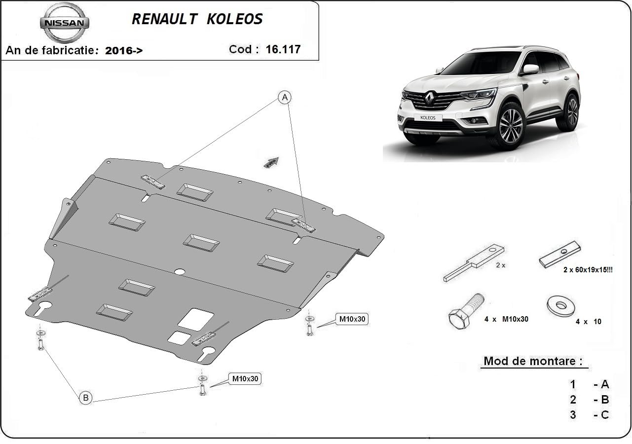 4 Battitacco In Acciaio Inox Per Renault Koleos 2 (2019-2023) - Protezione E Stile - Foto 9