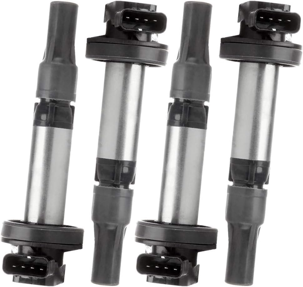 OCPTY Ignition Coil Coils Pack fits UF519 5C1735 E1033,for Jaguar XKR 4.2L 2003-2009,for Jaguar XK8 4.2L 2003-2006,for Jaguar XK 4.2L 2007-2009,for Jaguar S-Type 4.2L 2003-2008 set of 4