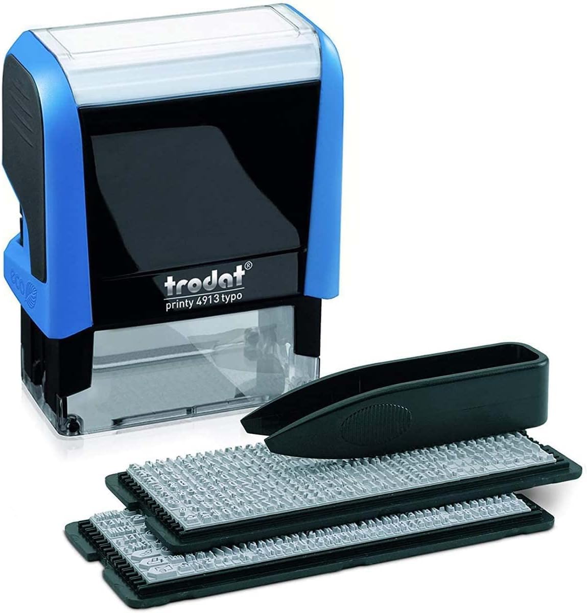 Trodat Printy 4913 Text Stamp Plate Size 58 mm x 22 mm