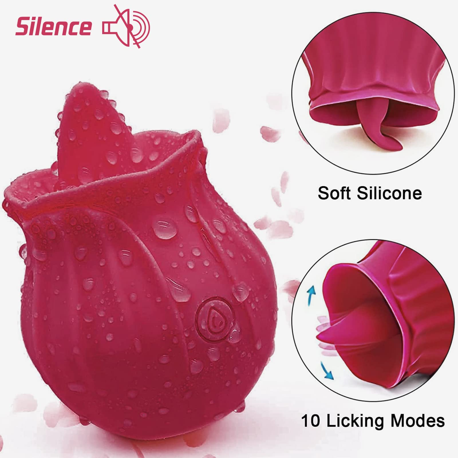 Amazon.com: Generic 2024 New Roses Shape Sucker for Women Toy