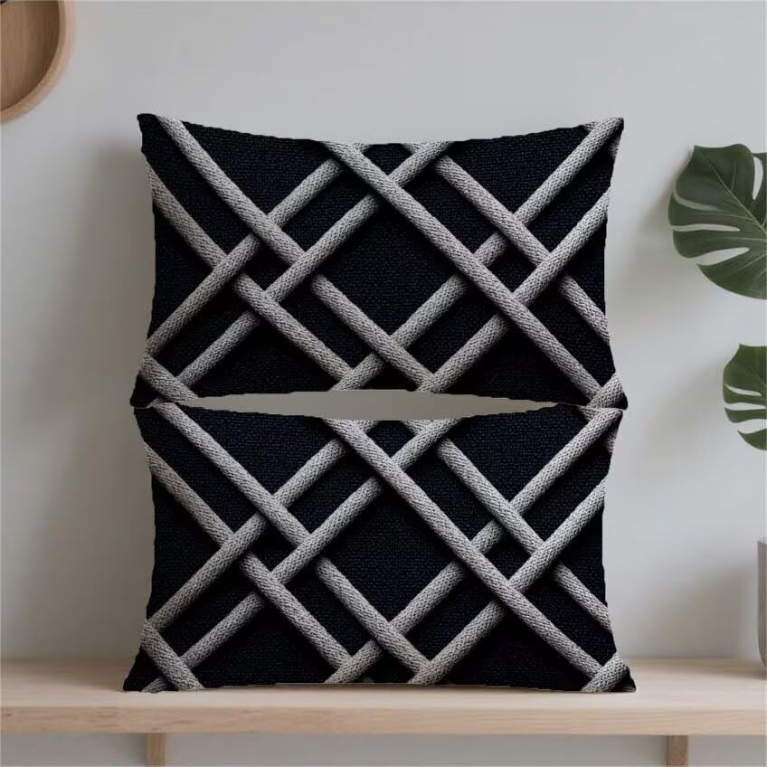Housse coussin extérieur rectangulaire l-m521 | Confort imperméable double face - 2