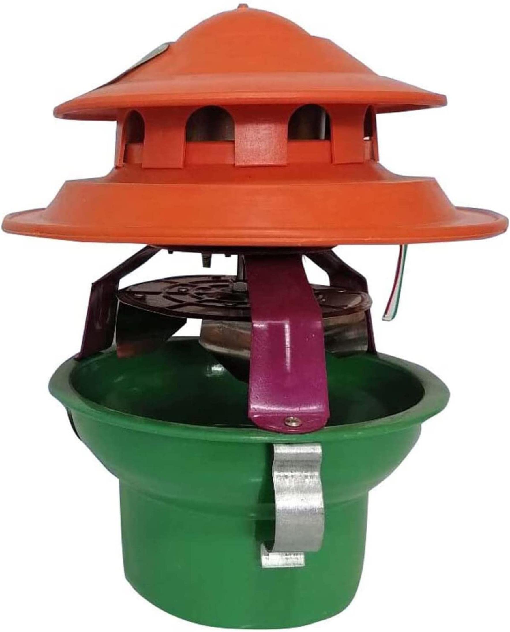 Ventilateur de cheminée 100W extracteur de fumée pour conduit de 13 à 20 cm