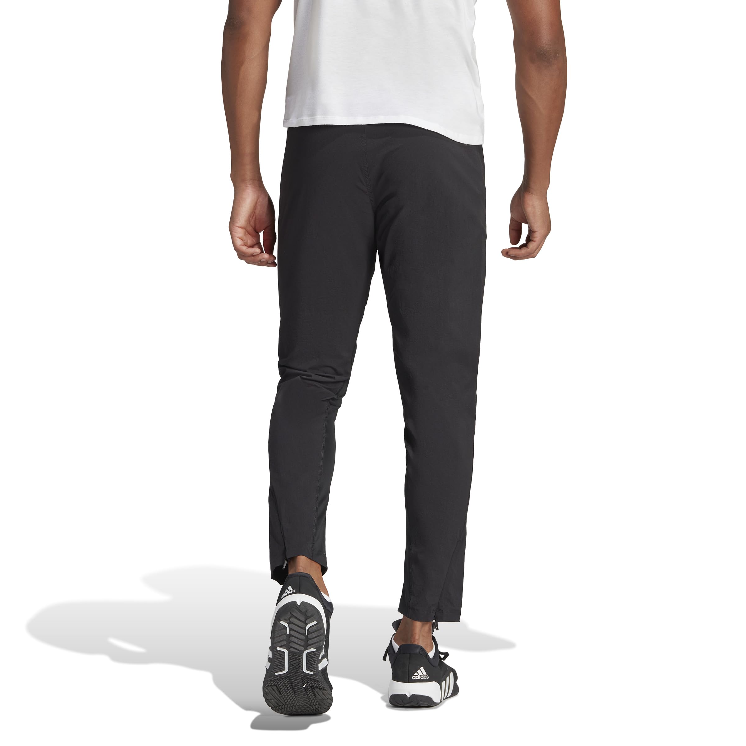 Adidas Men's Designed 4 Training Cordura Workout Pants Sweatpants, Black/Black, Medium