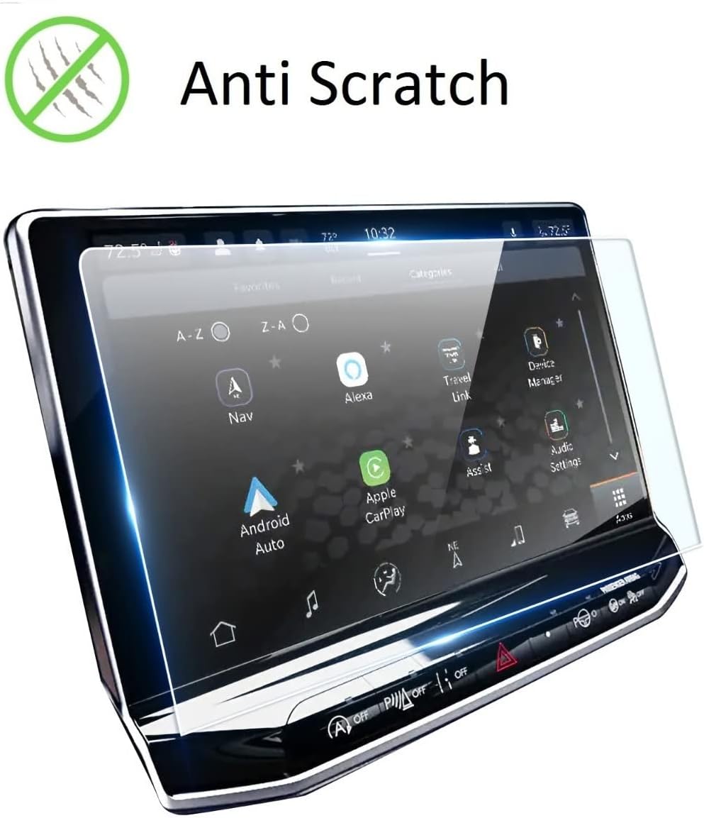 wonderfulhz screen protector compatible with 2022 compasscompass uconnect 5 system 10 1 inch touch screenanti glare scratchshock resistantpremium