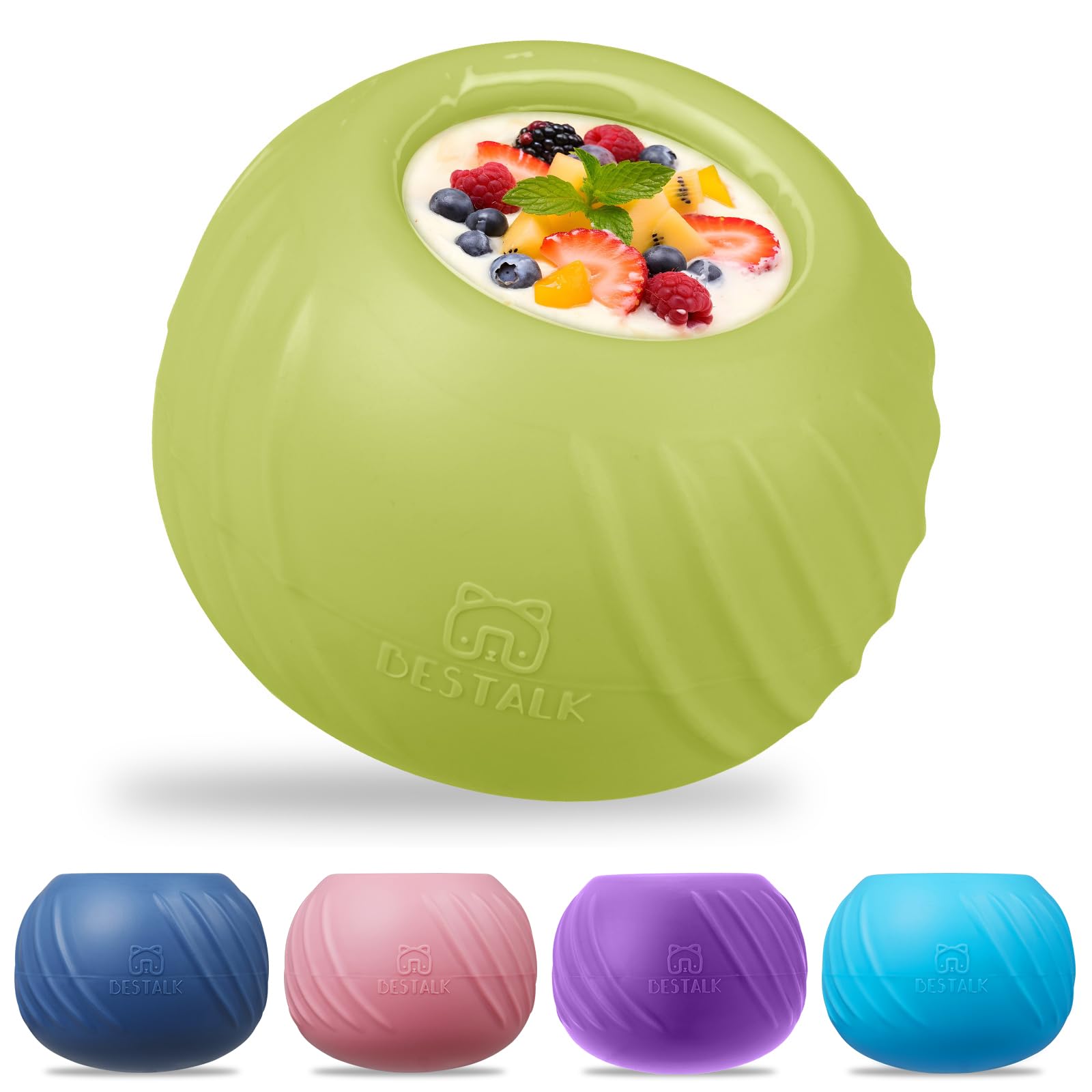 Bestalk Long-Lasting Dog Lick Toy, Wobbly Dog Enrichment Lick Bowl to Keep Dogs Busy, Int…